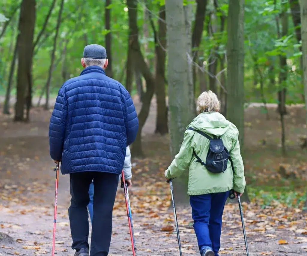 Marche à pied après 60 ans